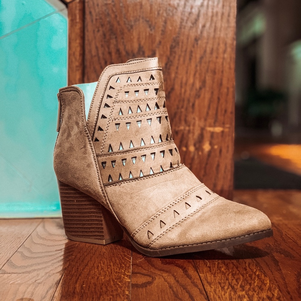 Western Heeled Booties